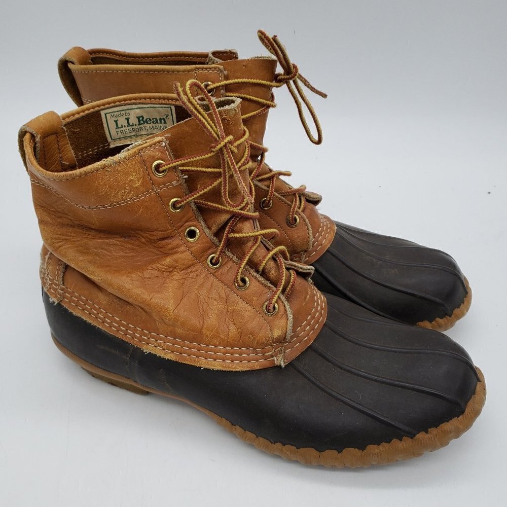 Vintage LL Bean Duck Boots Men's 11 Freeport Maine